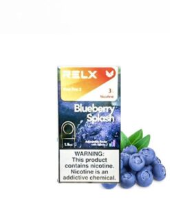 relx拋棄式煙彈藍莓口味
